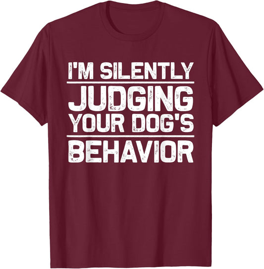 Funny Dog Trainer Gift Men Dog Agility Training T-Shirt - T-Shirt | Maroon