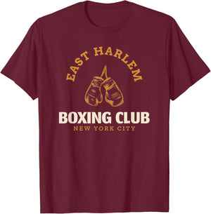 East Harlem New York City Boxing Club - Boxing T-Shirt - T-Shirt | Maroon