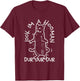 Look I'm A Hooman Dur Dur T-Shirt - T-Shirt | Maroon