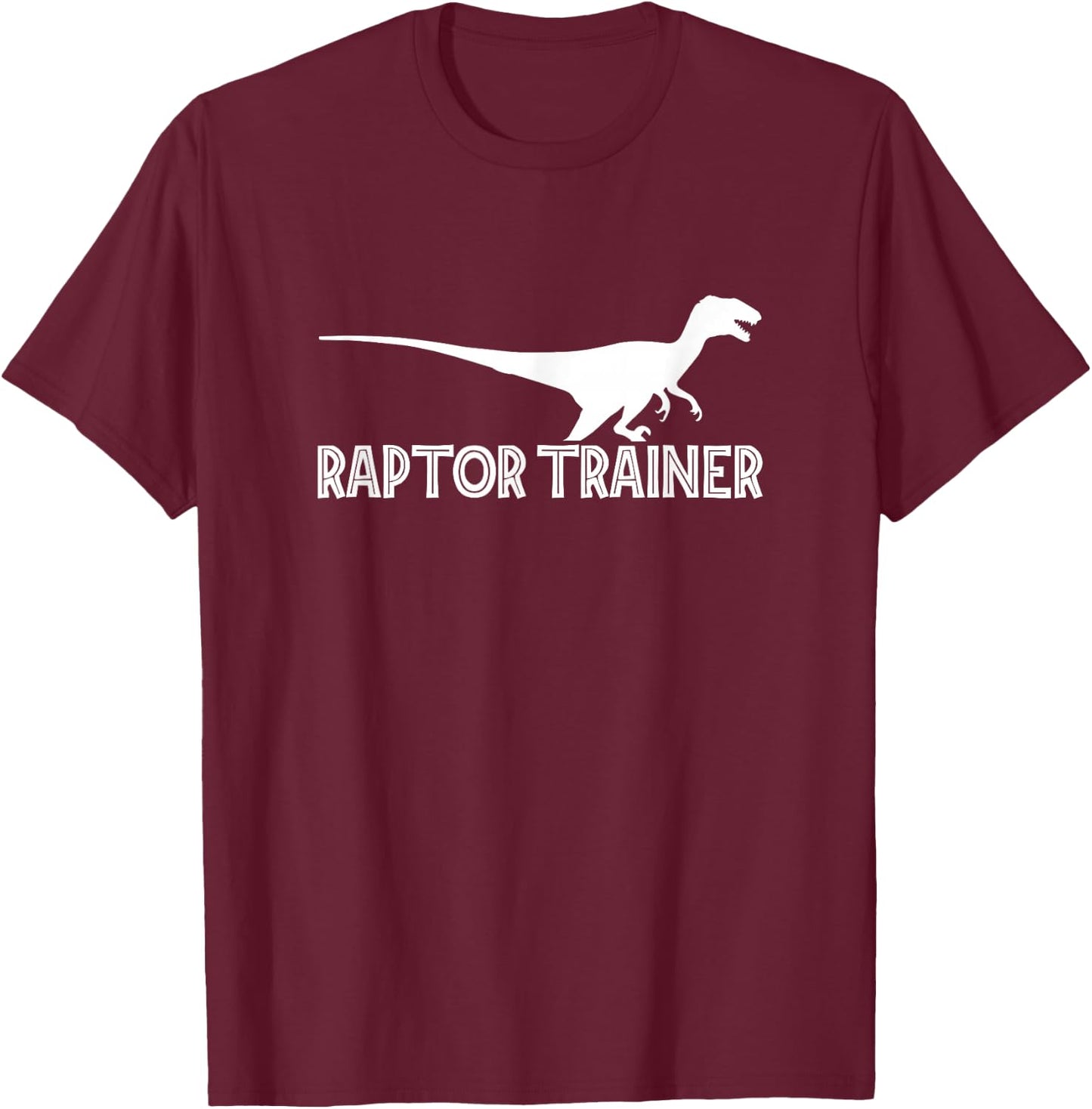 Raptor Trainer Dog Training Animal Lover Dog Owner Pets T-Shirt - T-Shirt | Maroon