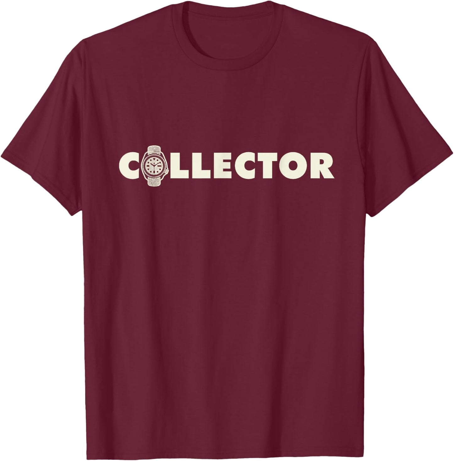 Atomic Watches Men's 3XL Black Retro Dive Watch Theme T-Shirt - T-Shirt | Maroon