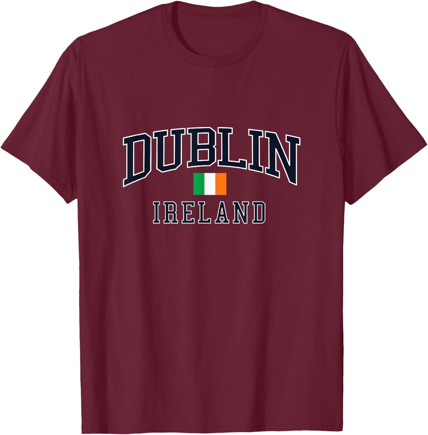 Dublin Ireland Vintage Style T-Shirt - T-Shirt | Maroon
