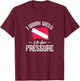 Scuba Diving Scuba Diver Dive Flag T-Shirt - T-Shirt | Maroon