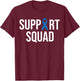 Colorectal Cancer Colon Cancer Blue Ribbon T-Shirt - T-Shirt | Maroon