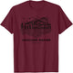 Explore Cascade Range Mountains Hike Oregon T-Shirt - T-Shirt | Maroon