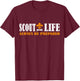 Scout Life Always Be Prepared Hiking Camping Scouting Leader T-Shirt - T-Shirt | Maroon