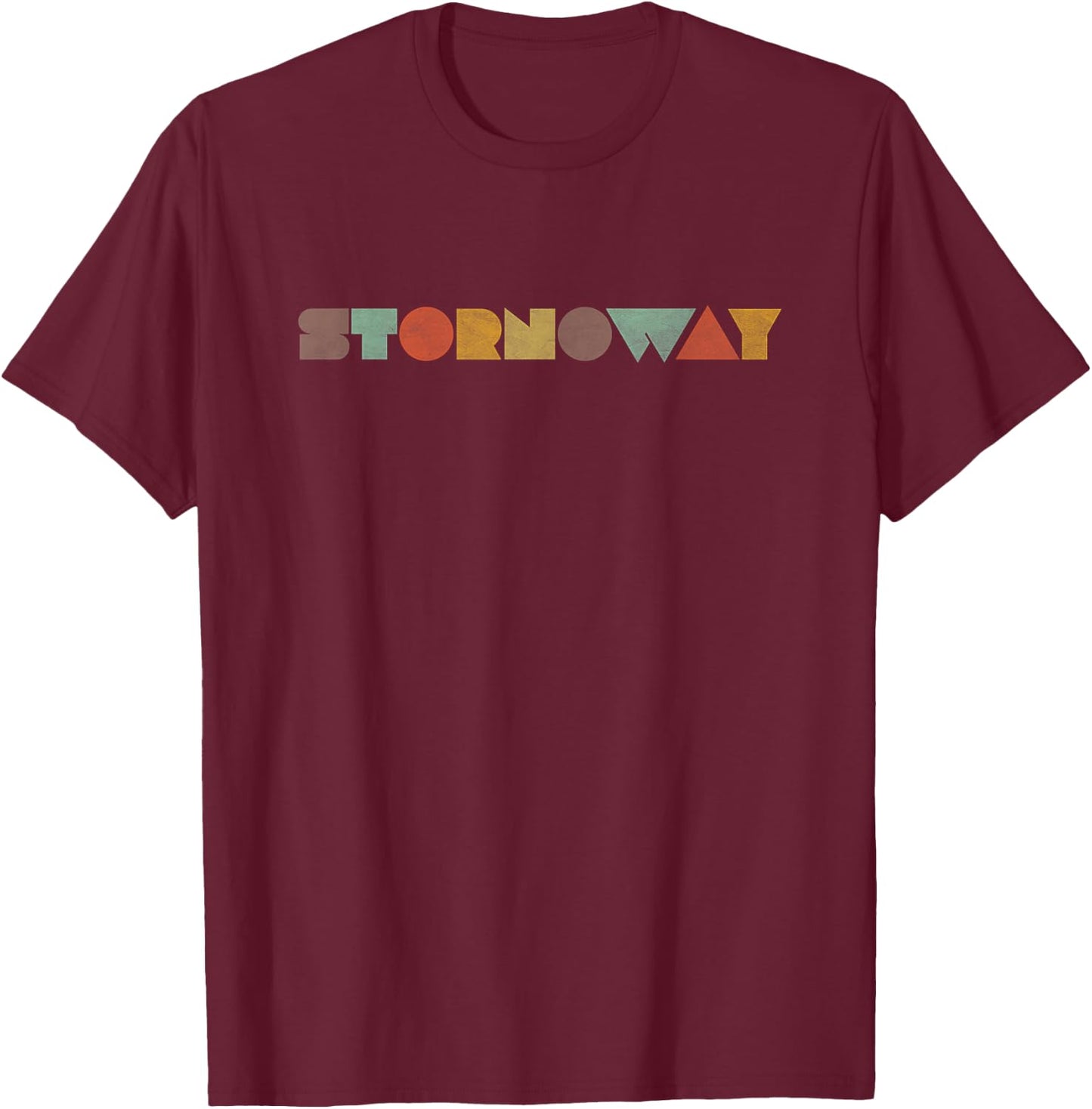 Stornoway Vintage T-Shirt - T-Shirt | Maroon