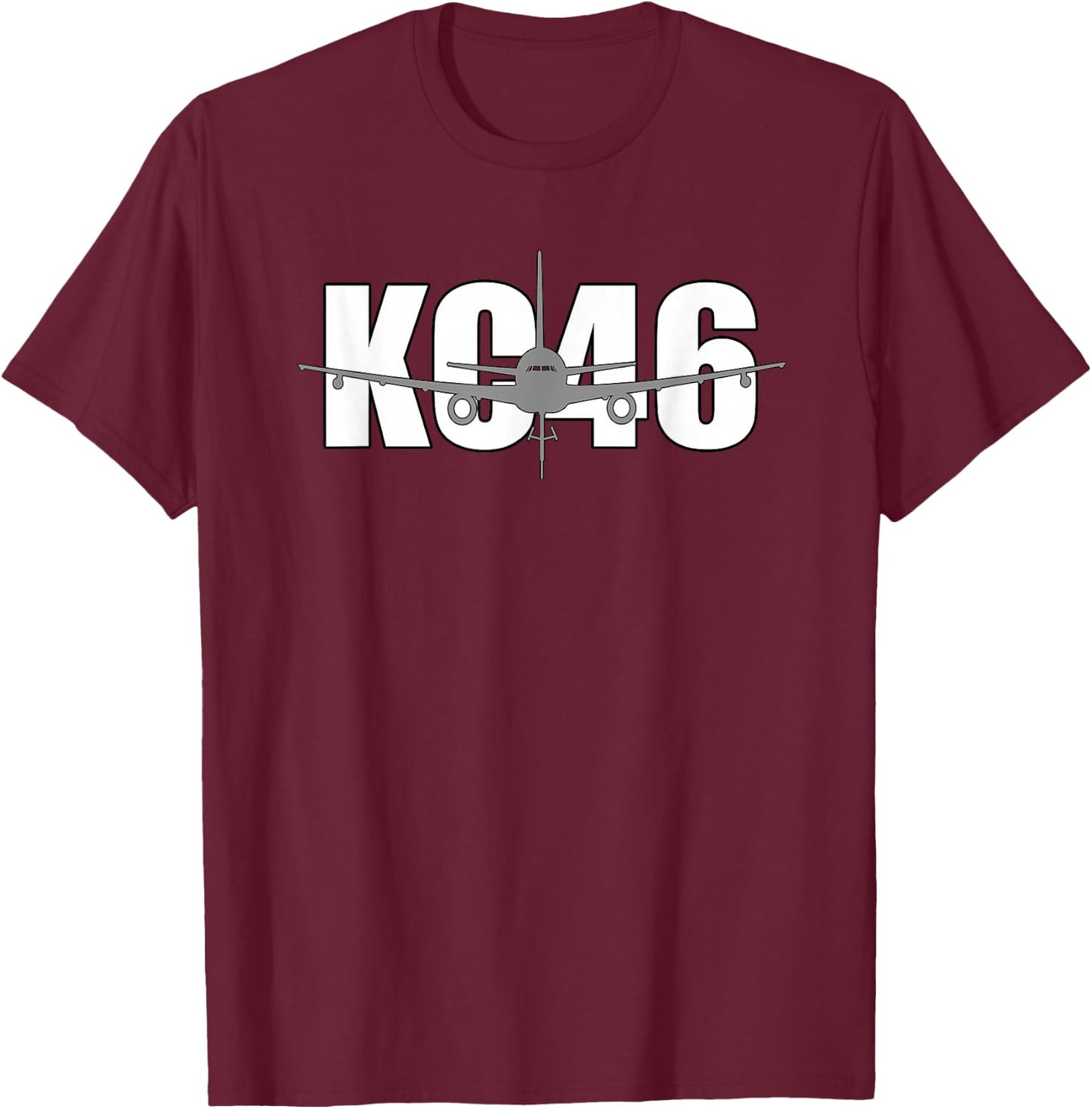 KC46 Pegasus Air Force Pilot- Funny Aviation Pilot Humor T-Shirt - T-Shirt | Maroon