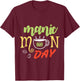 Manic Monday Coffee Espresso Hectic Weekday Everyday T-Shirt - T-Shirt | Maroon