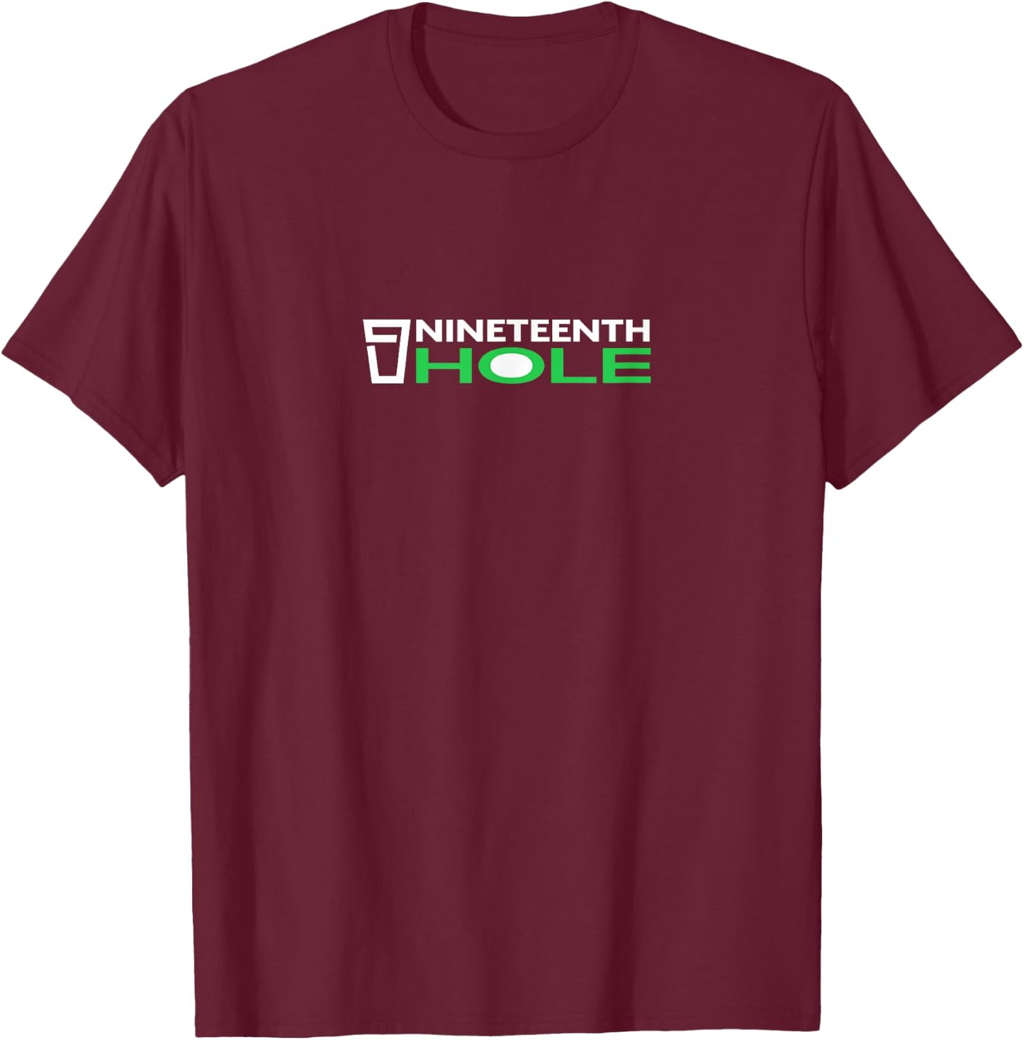 Nineteenth Hole T-Shirt - T-Shirt | Maroon