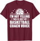 Cool Basketball Coach Women Team Basketball Coaching T-Shirt - T-Shirt | Maroon