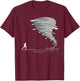 Stormchaser Tornado Meteorologist Storm Chasing Chaser T-Shirt - T-Shirt | Maroon
