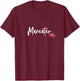 Maneater Confident Cute Women's Slogan T-Shirt - T-Shirt | Maroon