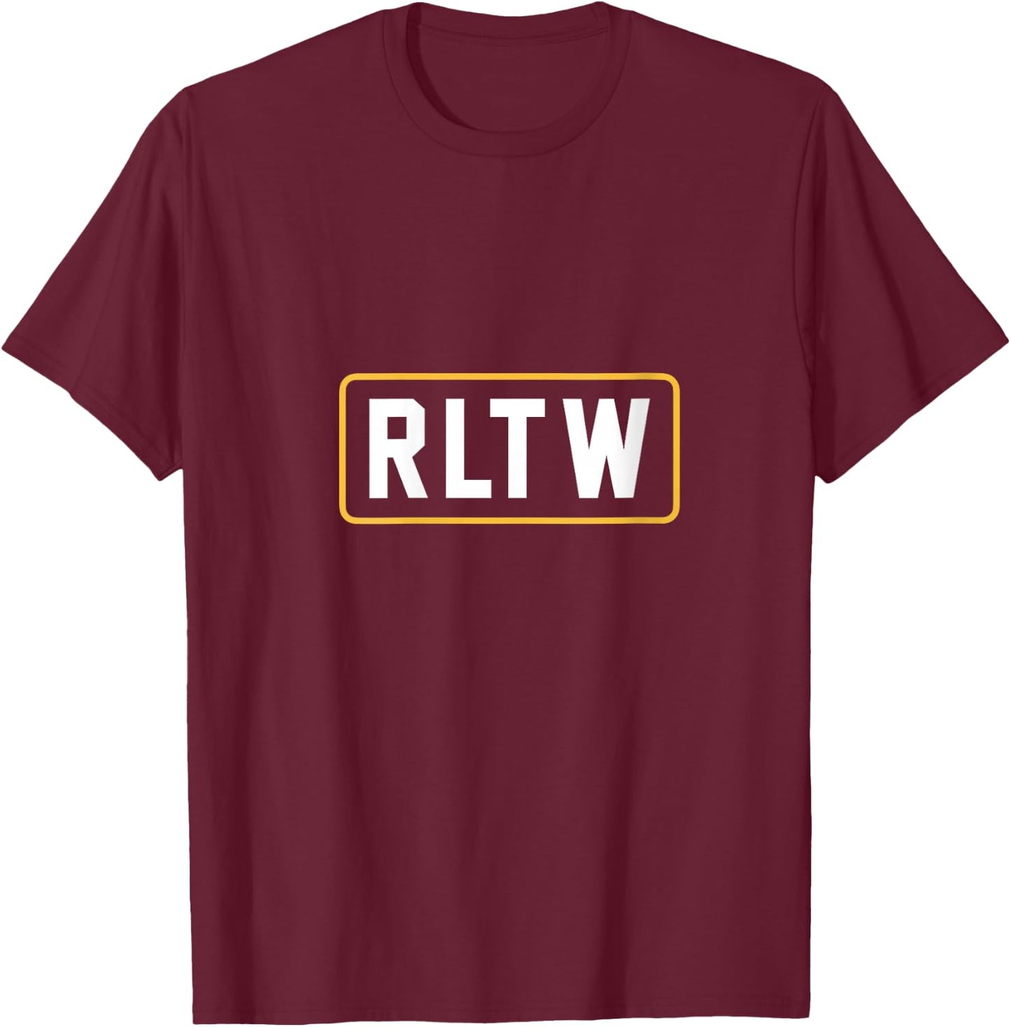 Rangers Lead The Way RLTW Military US Army V-Neck T-Shirt - T-Shirt | Maroon