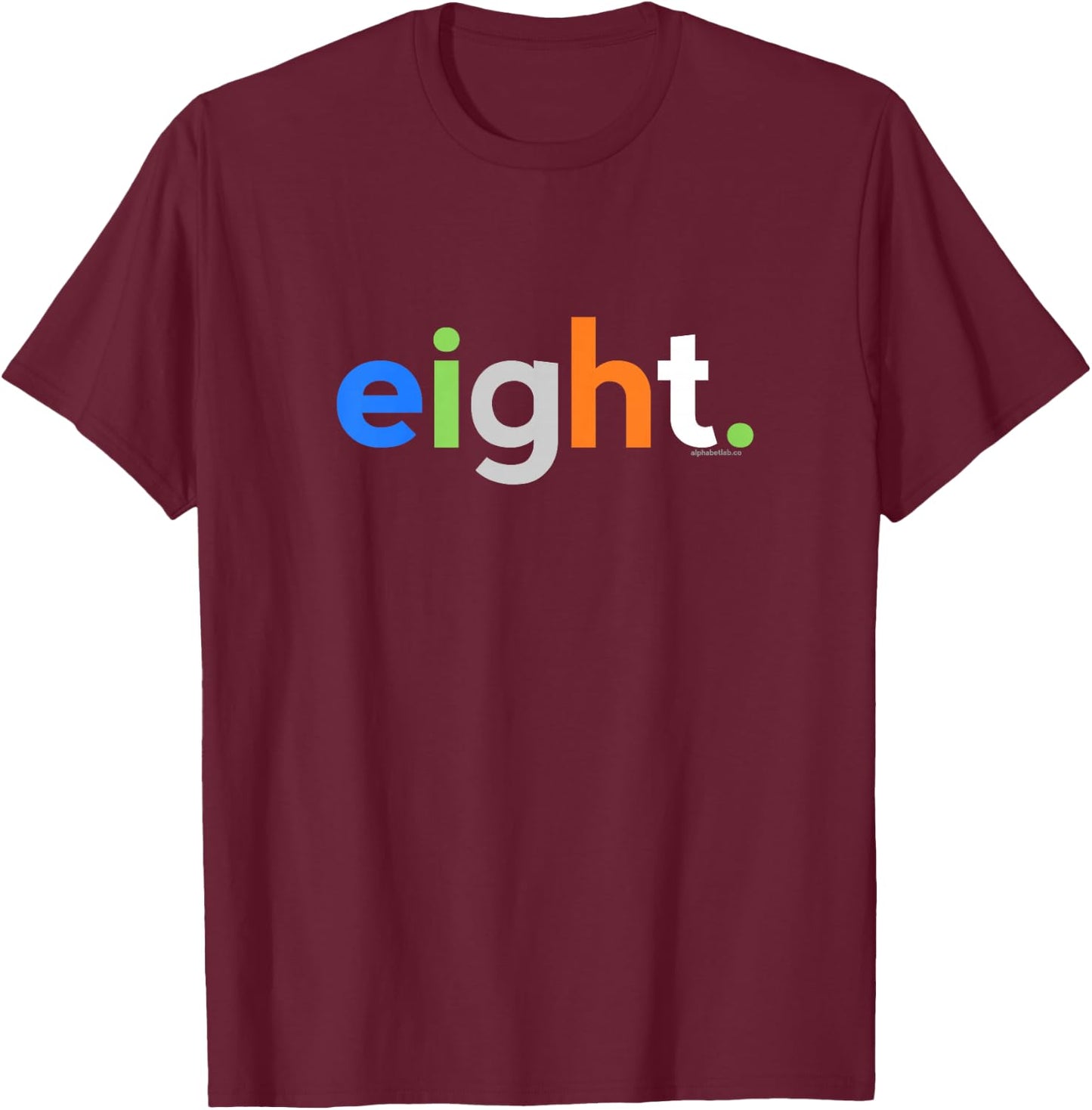 Kids 8th Birthday Shirt Boy 8 Year Old Eight | Party Ideas Age 8 T-Shirt - T-Shirt | Maroon