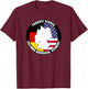 Proudly Served Coleman Barracks Germany Military Veteran T-Shirt - T-Shirt | Maroon