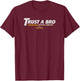 Marvel Hawkeye Trust A Bro Logo T-Shirt - T-Shirt | Maroon