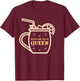 Moscow Mule Queen T-Shirt - T-Shirt | Maroon