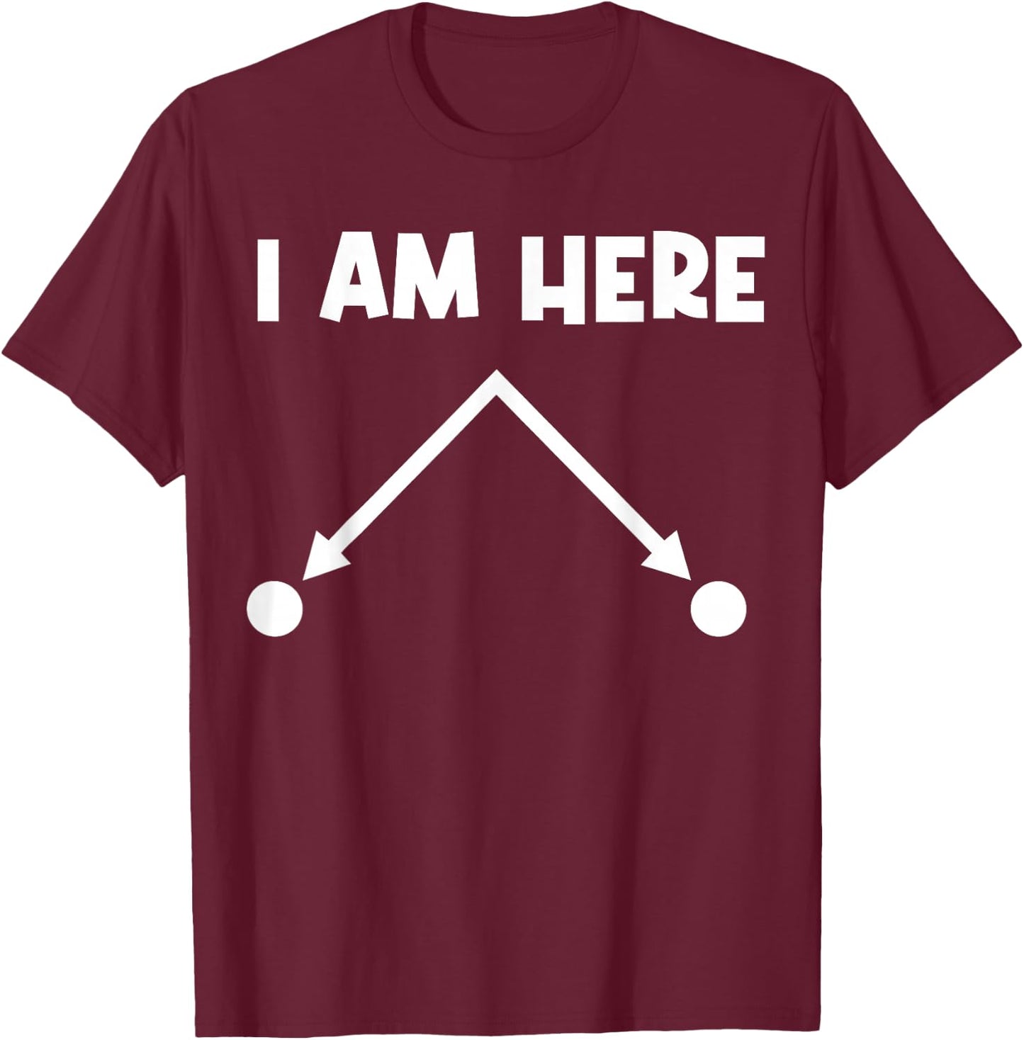 Quantum Physics - Quantum Mechanics - Quantum Computing T-Shirt - T-Shirt | Maroon