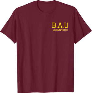 B.A.U Reid T-Shirt - T-Shirt | Maroon