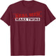 Real Men Make Twins Twin Dads To Be Twins Future Dads Twins T-Shirt - T-Shirt | Maroon