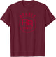 SHOWTIME Twin Peaks Double R Diner - Men's Black Classic Fit Short Sleeve - Small T-Shirt - T-Shirt | Maroon