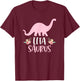 Lita Saurus Spanish Grandma Mother's Day Christmas T-Shirt - T-Shirt | Maroon