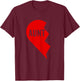 Nephew And Aunt Matching Shirts Outfits 1 T-Shirt - T-Shirt | Maroon