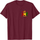 Reggae Music Lion of Judah Rastafari Jamaica Rasta Gift T-Shirt - T-Shirt | Maroon