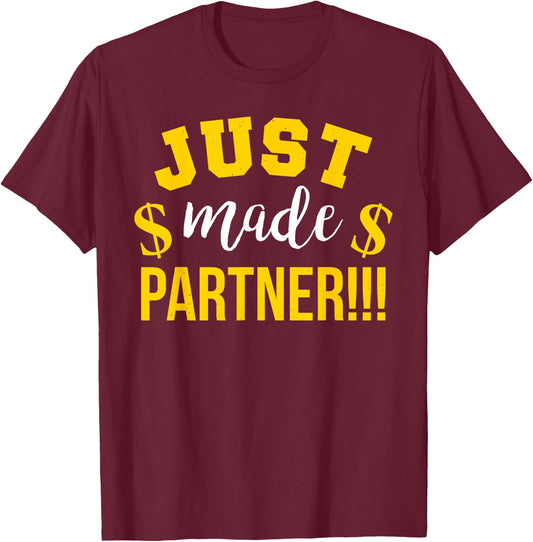 Lawyer Partner Accountant CPA Bookkeeper Funny Gift T Shirt T-Shirt - T-Shirt | Maroon
