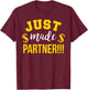 Lawyer Partner Accountant CPA Bookkeeper Funny Gift T Shirt T-Shirt - T-Shirt | Maroon