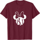 Disney Mickey and Friends Minnie Mouse Half Marathon 13.1 T-Shirt - T-Shirt | Maroon