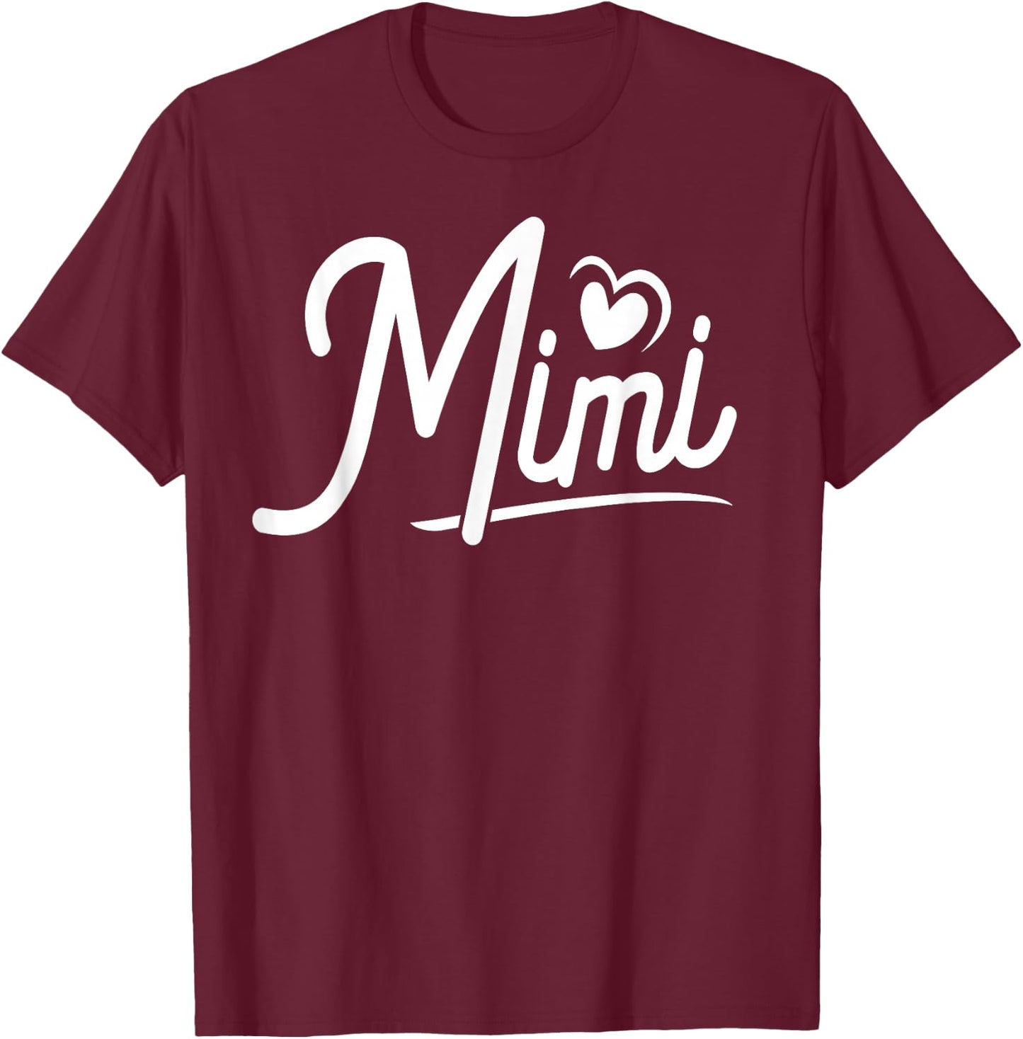 Mimi Gifts from Grandchildren Mimi Shirts Mimi T-Shirt - T-Shirt | Maroon