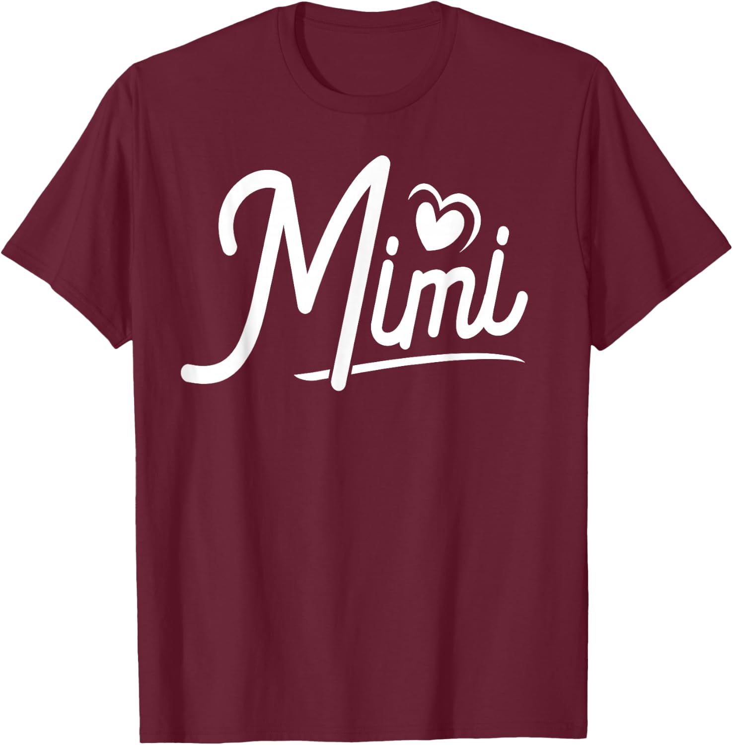 Mimi Gifts from Grandchildren Mimi Shirts Mimi T-Shirt - T-Shirt | Maroon