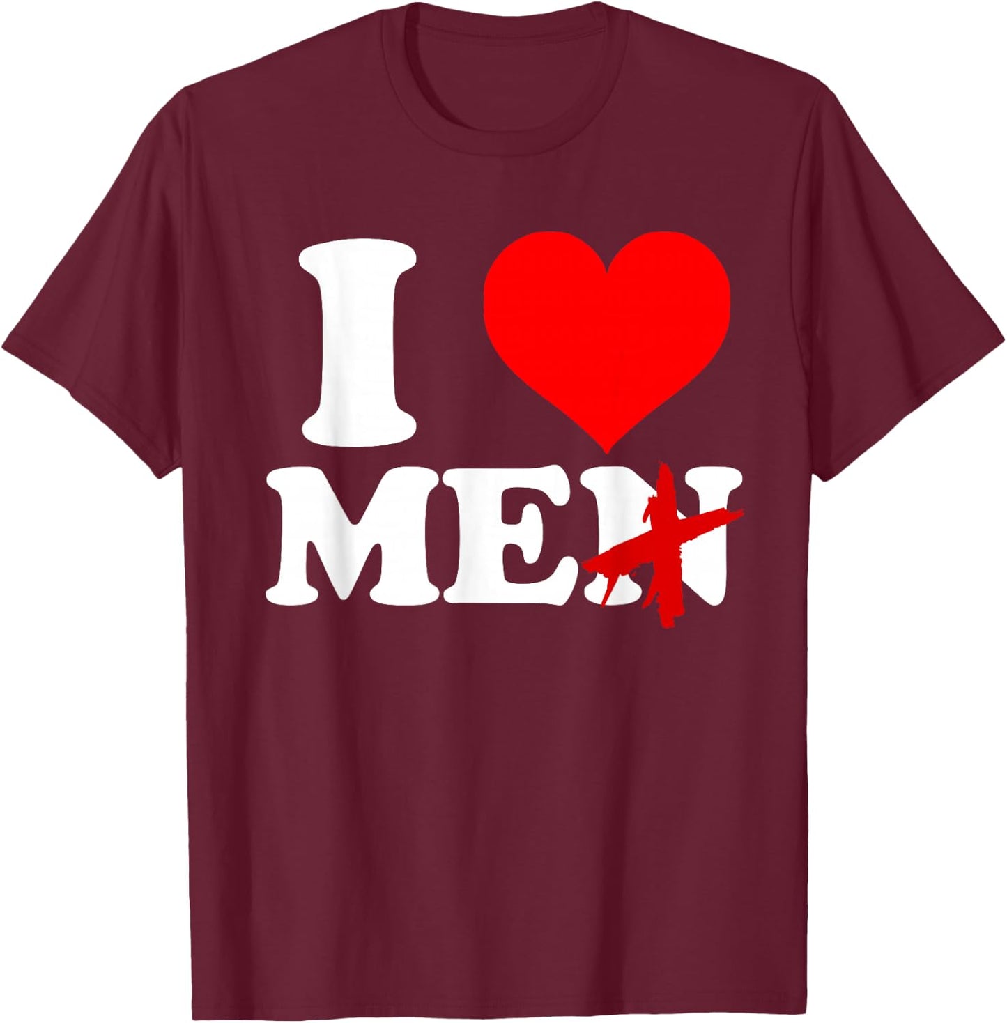 I heart me T-Shirt - T-Shirt | Maroon