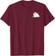 Sheep In The Pocket Cute Pocket Sheep T-Shirt - T-Shirt | Maroon