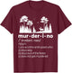 Murderino SSDGM Funny My Favorite True Crime Murder Podcast T-Shirt - T-Shirt | Maroon