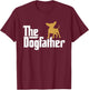 The Dogfather Chihuahua Funny Dog T Shirt- Men Women Girls Kids T-Shirt - T-Shirt | Maroon
