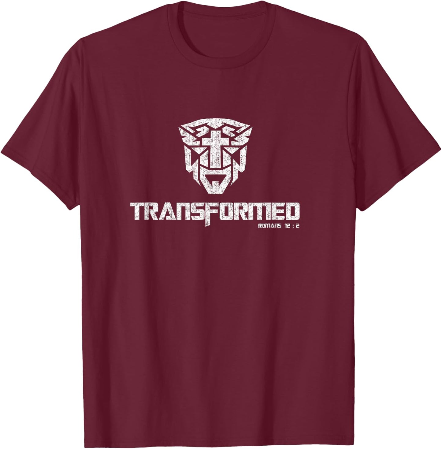 Transformed Jesus God Funny Christian T Shirt Gift T-Shirt - T-Shirt | Maroon