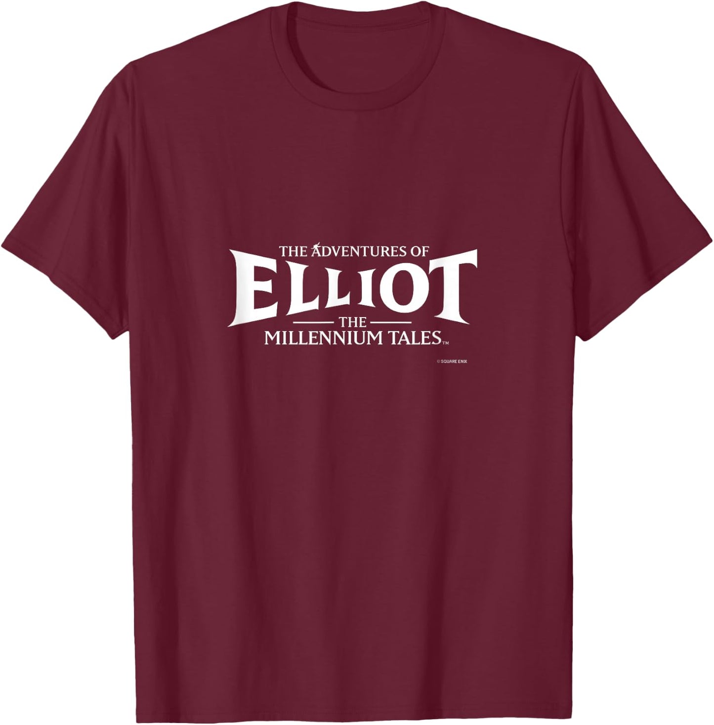 Official THE Adventures of Elliot Big Logo T-Shirt - T-Shirt | Maroon