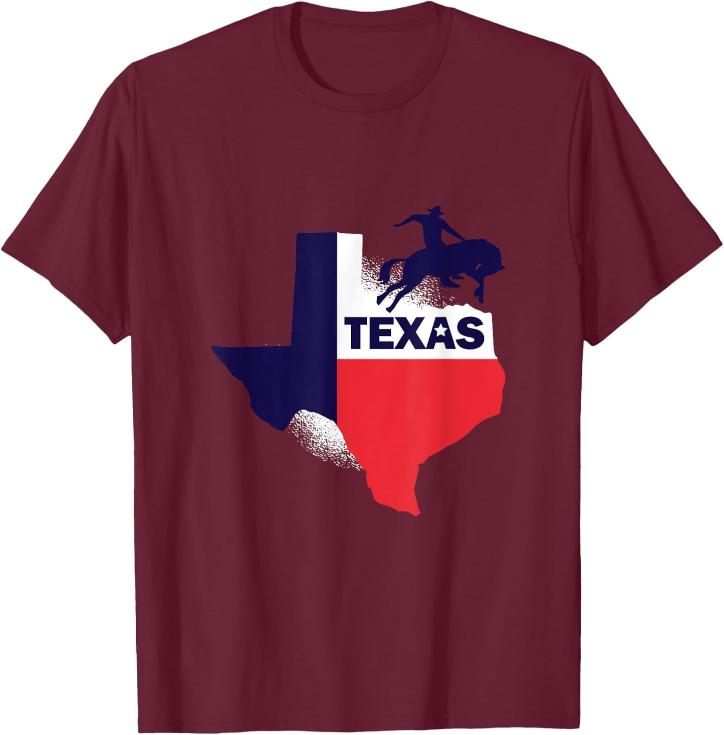 State of Texas Themed Gifts and Souvenirs Men Kids T-Shirt - T-Shirt | Maroon