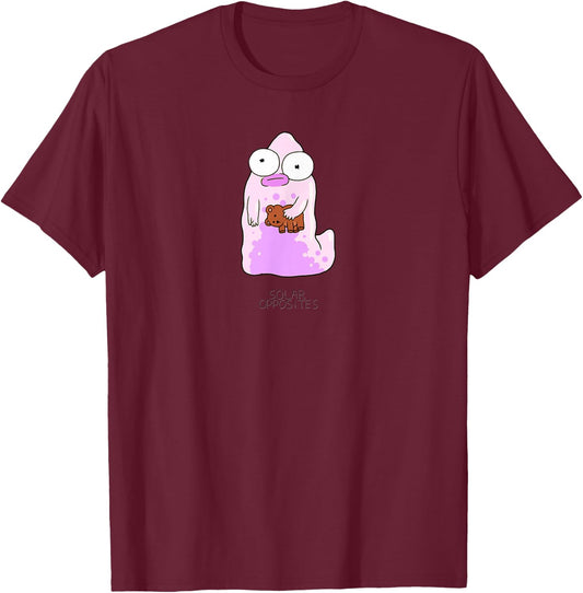 Solar Opposites The Pupa Turns Purple Midnight Blue T-Shirt - T-Shirt | Maroon