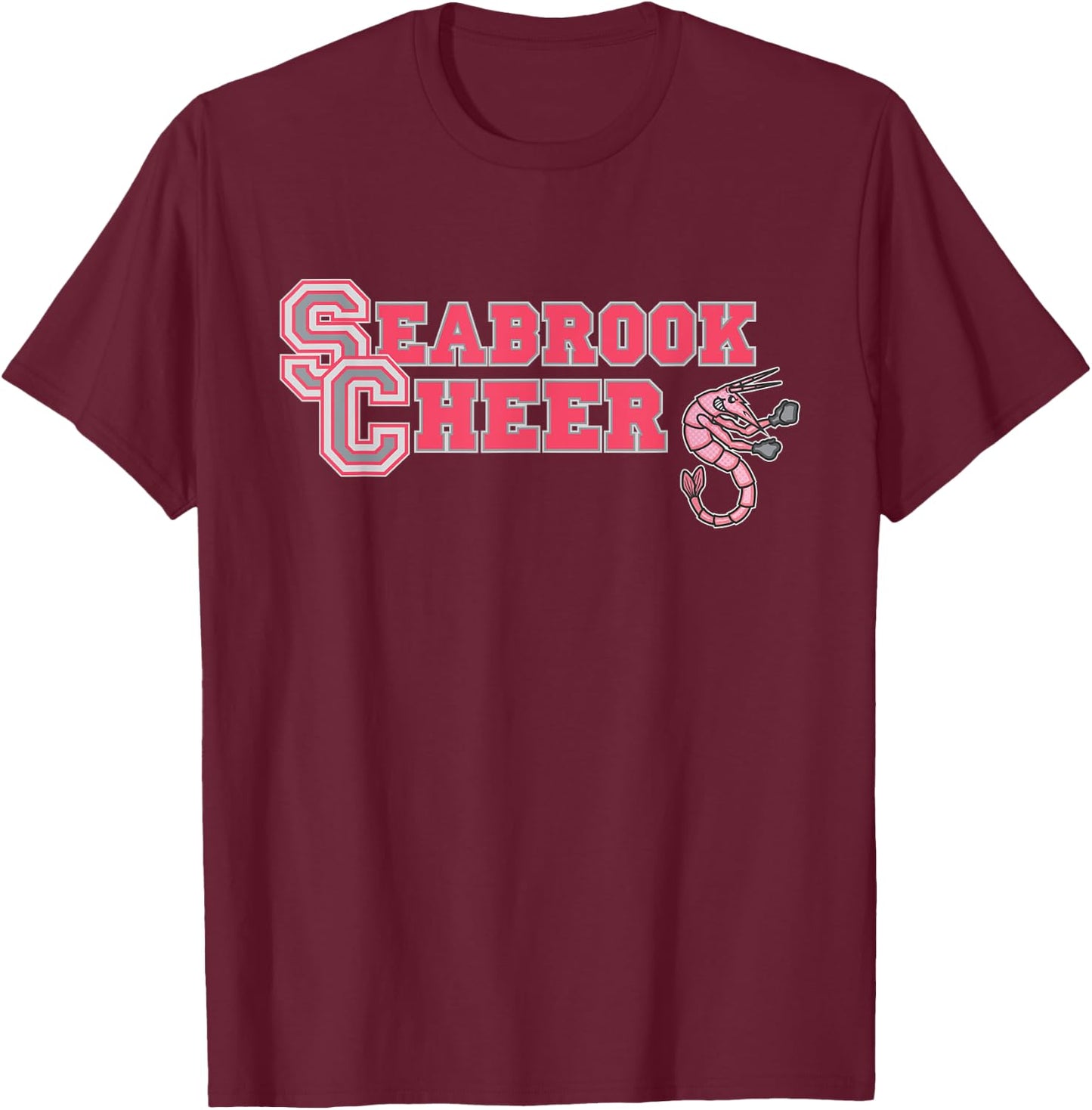 Zombies - Seabrook High School Cheer T-Shirt - T-Shirt | Maroon
