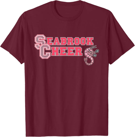 Zombies - Seabrook High School Cheer T-Shirt - T-Shirt | Maroon