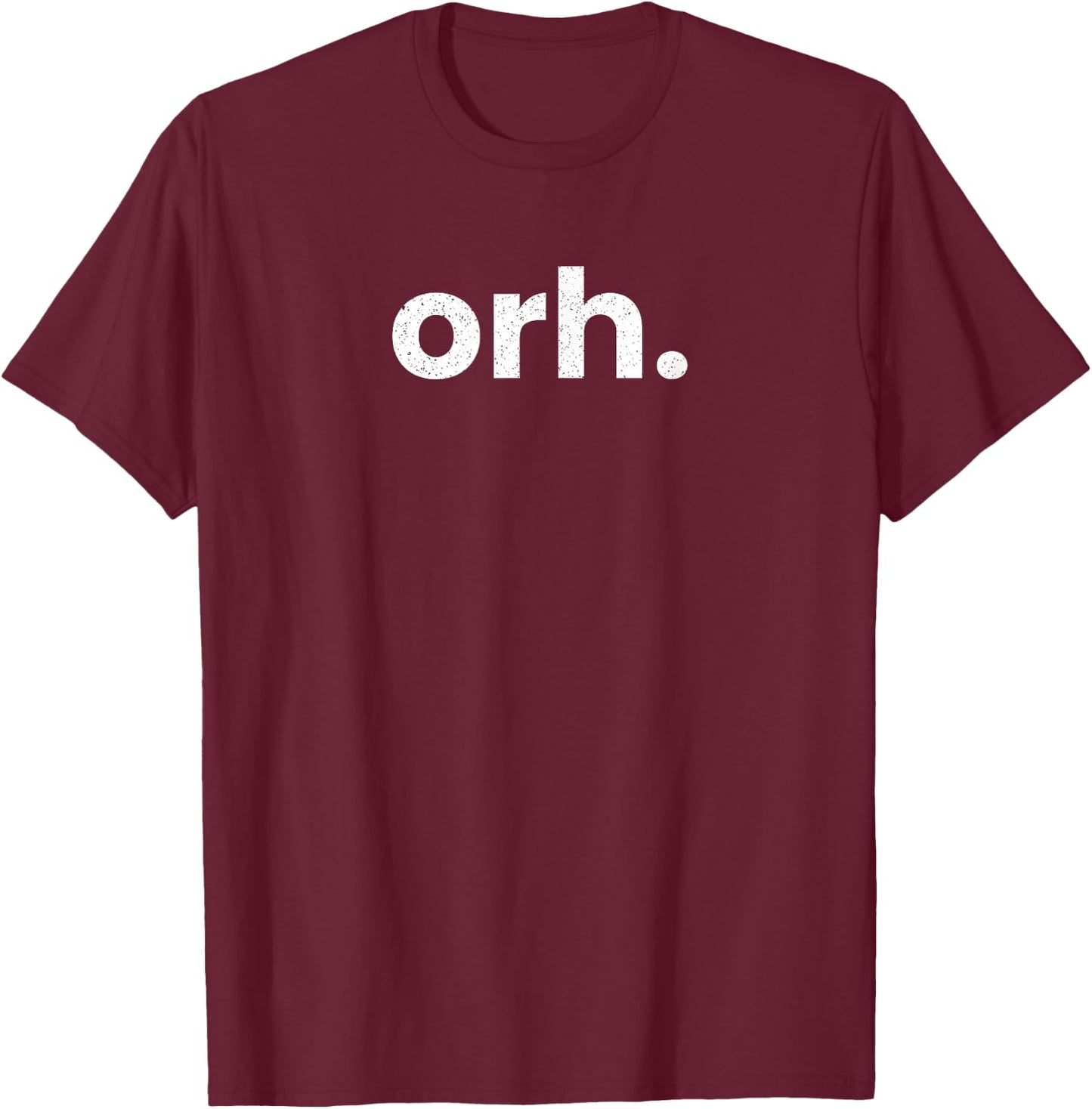ORH Worcester Massachusetts Airport Code List ORH T-Shirt - T-Shirt | Maroon