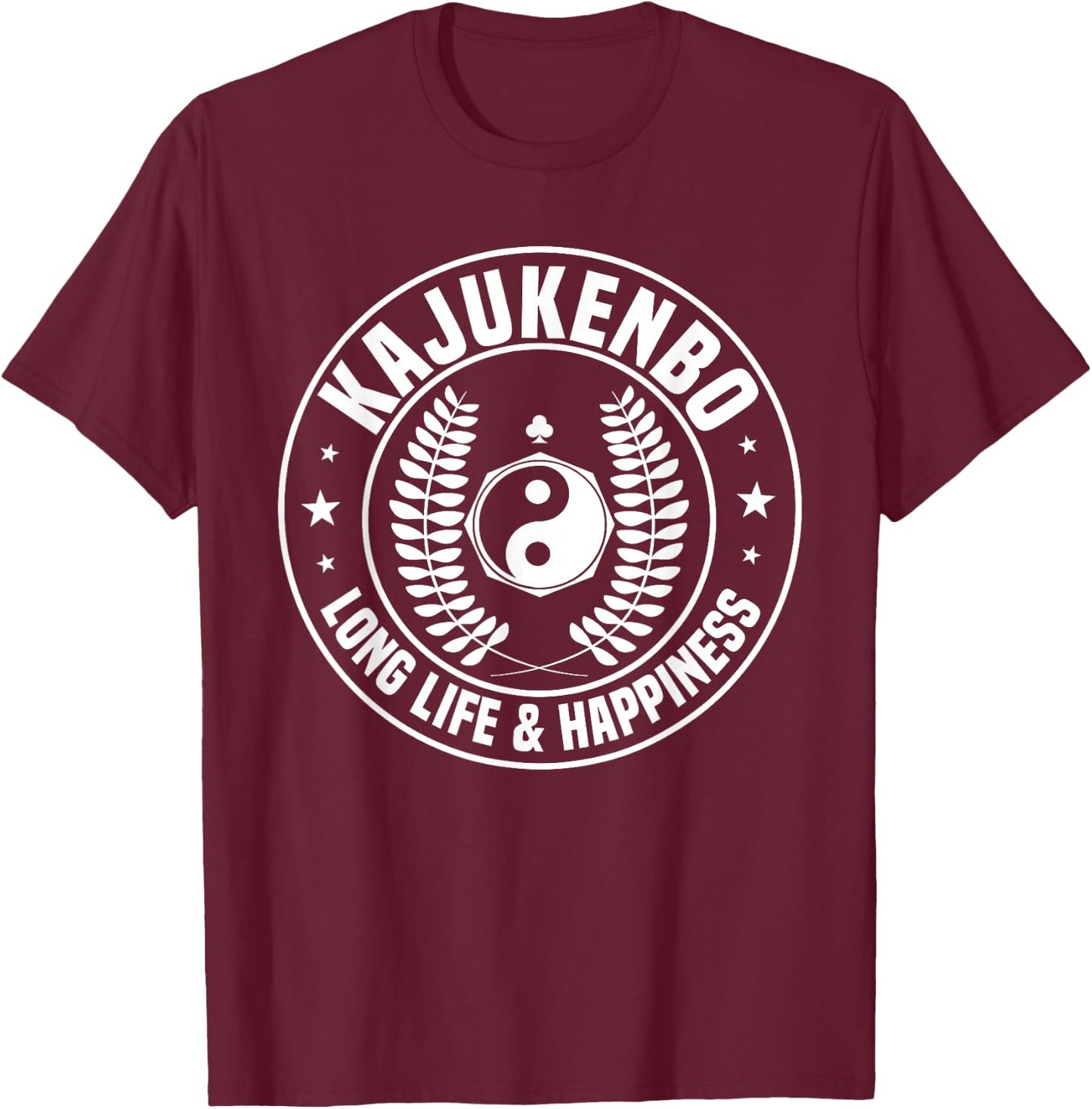 Funny Kajukenbo Design Karate Judo Kenpo Boxing T-Shirt - T-Shirt | Maroon