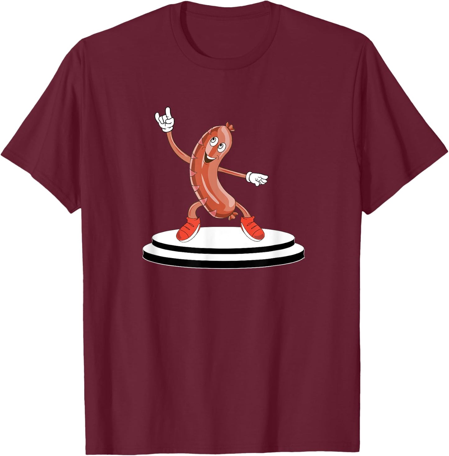 Funny Sausage Fest German Oktoberfest Wurst Party Lover Gift T-Shirt - T-Shirt | Maroon