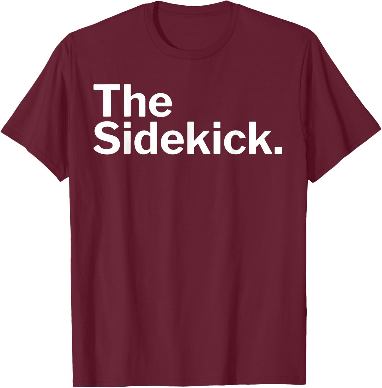 Sidekick - Matching Family PJs Outfit Costume Superhero T-Shirt - T-Shirt | Maroon