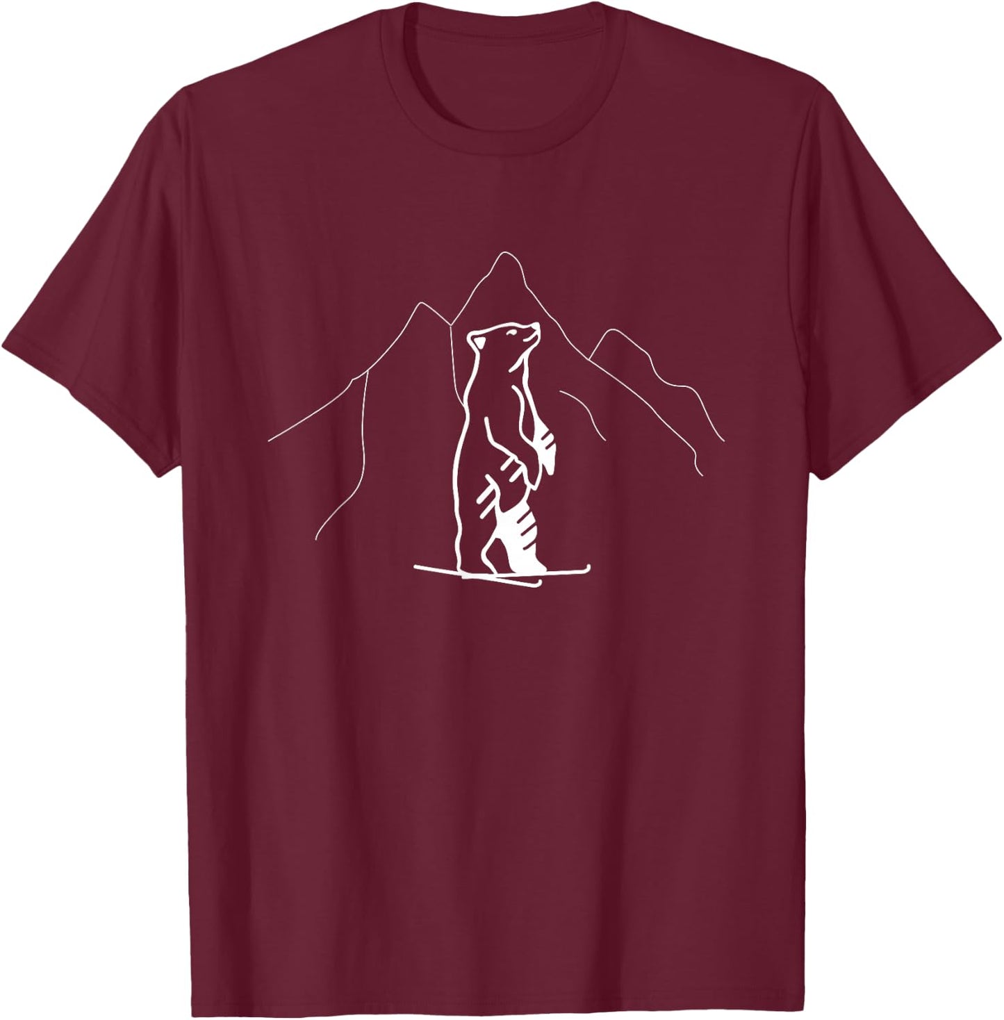 Eisbär Ski Touring Ski Touring T-Shirt - T-Shirt | Maroon