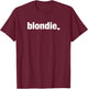 Blondie , Blondie & Brownie BFF Shirts T-Shirt - T-Shirt | Maroon